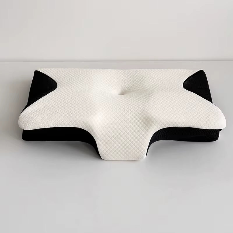 Butterfly Shaped Memory Foam Pillow Slow Rebound Cooling FOAM Wedge Bed Wedge Cervical Cow Horn Pillow FOAM Filled Pillows Bed